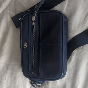 Madden girl navy nylon crossbody bag